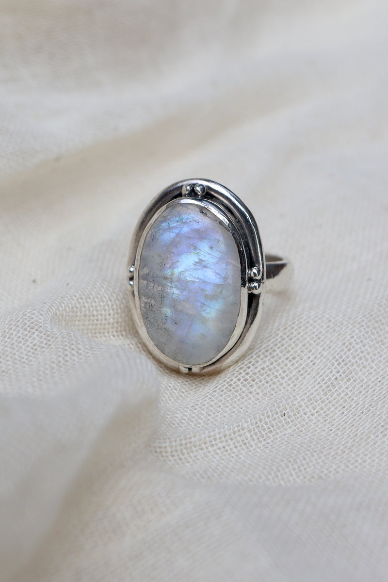 Moonlight Silver ring