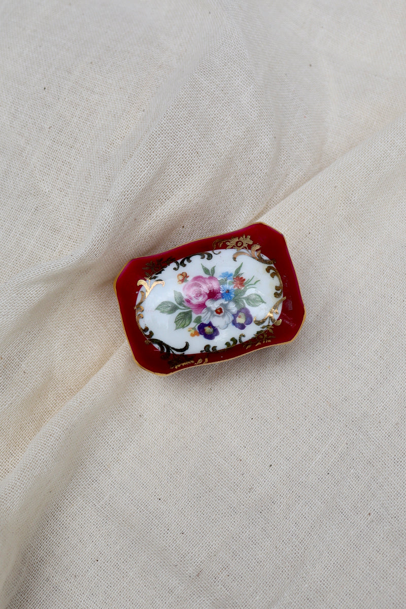 The Limoges Bouquet – trinket box