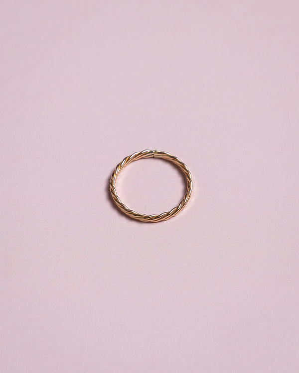 Gold Twisted Ring