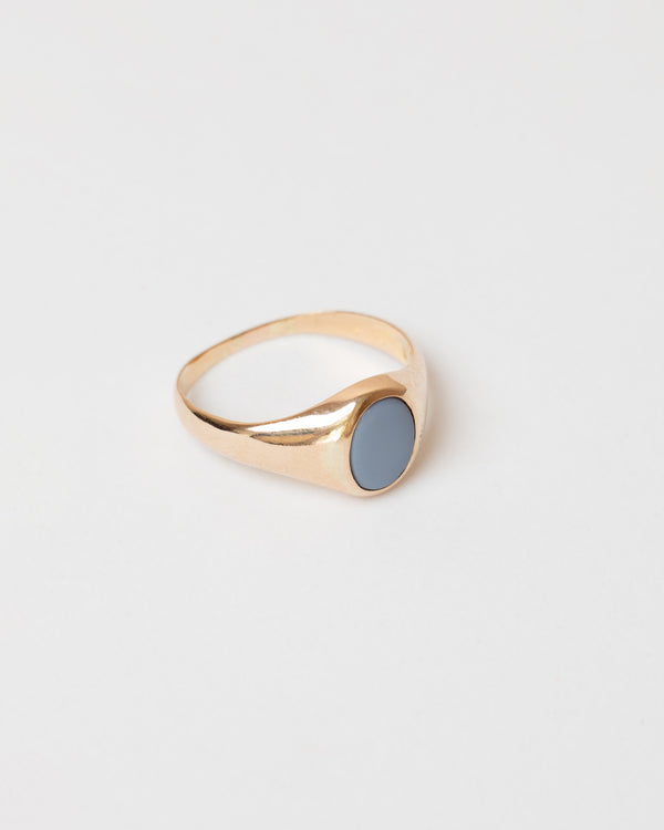 14K Golden Sky Signet Ring