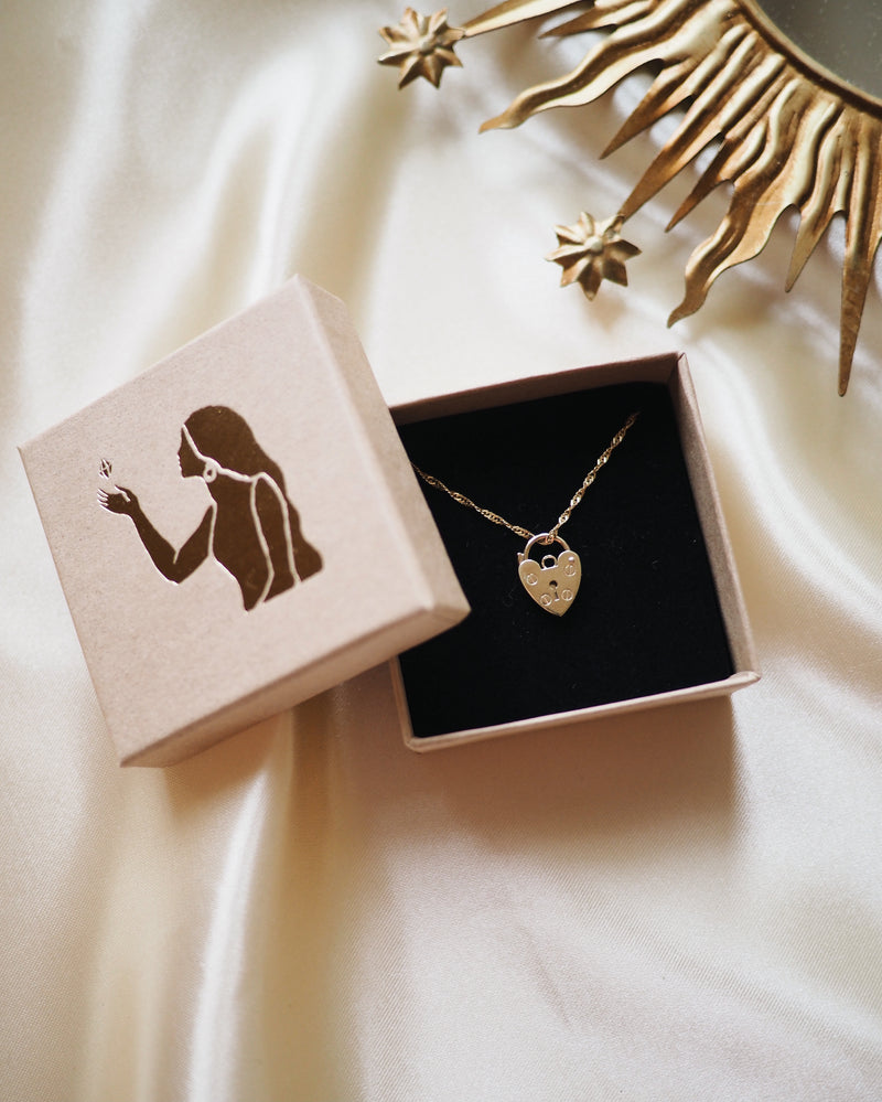 9k Gold Heart Charm